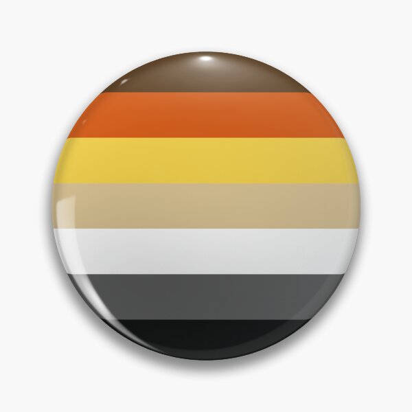 Item preview, Seamless Repeating Gay Bear Pride Flag Pattern designed and sold by LiveLoudGraphic.