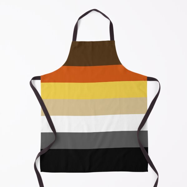 Item preview, Seamless Repeating Gay Bear Pride Flag Pattern designed and sold by LiveLoudGraphic.