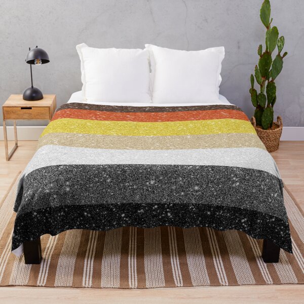Item preview, Faux Glitter Gay Bear Pride Flag Background designed and sold by LiveLoudGraphic.