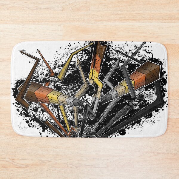Item preview, Grunge Graffiti Gay Bear Lightning and Arrows designed and sold by LiveLoudGraphic.