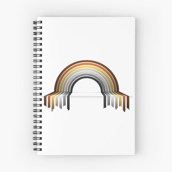 Item preview, Gay Bear Pride Flag 3D Drip Rainbow Design designed and sold by LiveLoudGraphic.