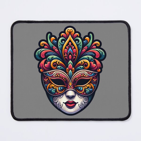 Item preview, Mardi Gras Carnevale Mask designed and sold by PinUpPizzazz.