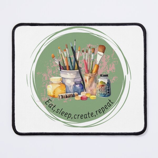 Item preview, Eat, sleep, create, repeat designed and sold by DanaTees.