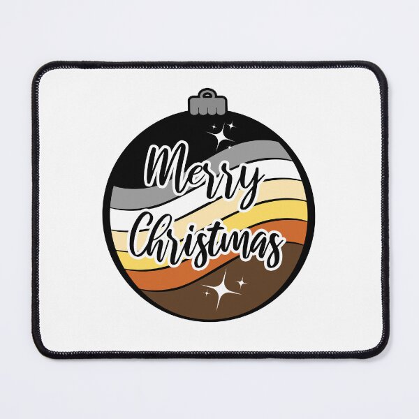 Item preview, Christmas Ornament in Gay Bear Pride Flag Colors designed and sold by LiveLoudGraphic.