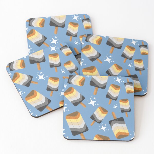 Item preview, Cute Gay Bear Ice Pops designed and sold by LiveLoudGraphic.