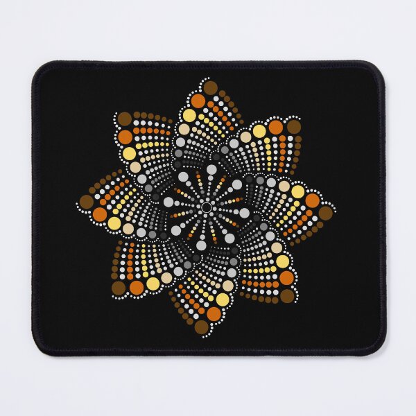 Item preview, Geometric Mandala Dot Art Gay Bear Pride Pattern designed and sold by LiveLoudGraphic.
