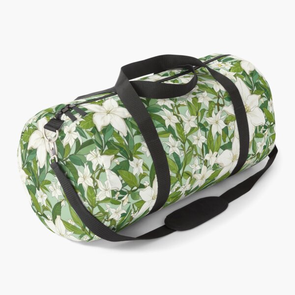Item preview, White Star Jasmine flower pattern designed and sold by CoolPixels.