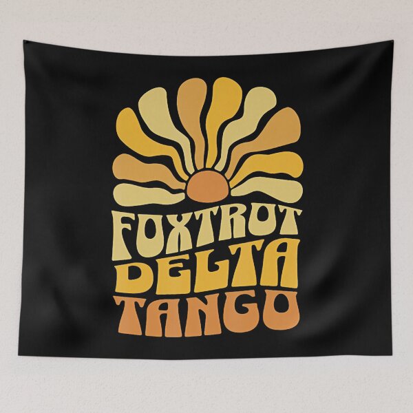Item preview, Foxtrots Deltas Tangos Retro Vintage designed and sold by Dreamy-Scenes.
