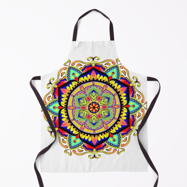Aperçu de l'œuvre Mandala fleur colorée ethnique créée et vendue par Bulantanyong.