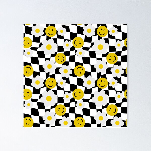 Item preview, Checkered Smiles designed and sold by Curious Moon Designs.