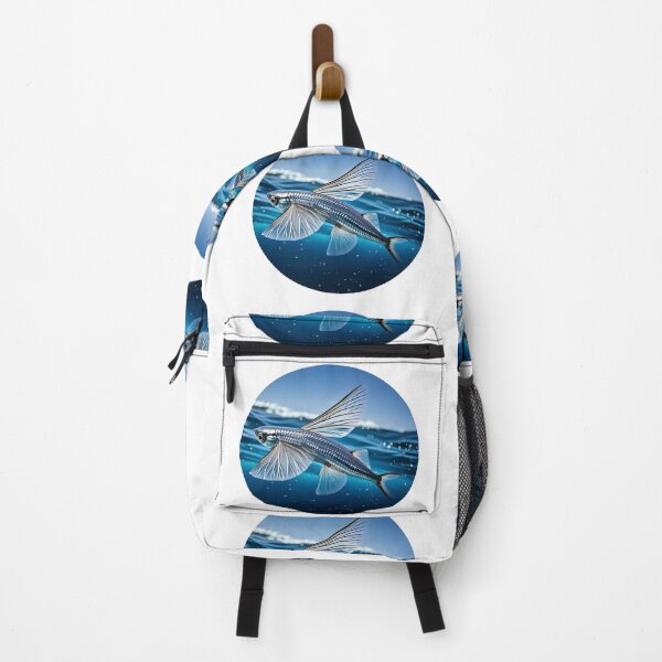 Item preview, flying fish leaping out of the ocean designed and sold by wonderisland.