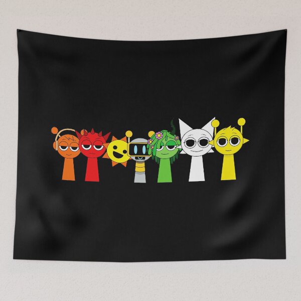 Item preview, Sprunki Beats Funny Sprunki  designed and sold by TreArtiveMinde.