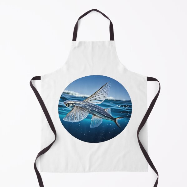 Item preview, flying fish leaping out of the ocean designed and sold by wonderisland.