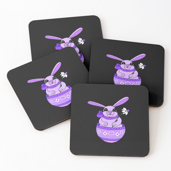 Item preview, "The Purple Rabbit" designed and sold by ArthureCendre.