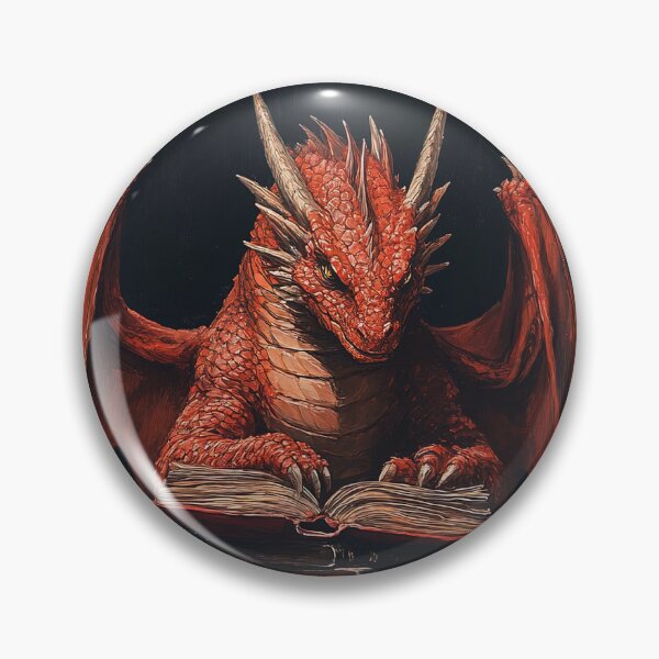 Item preview, Red Dragon Reading Book designed and sold by Art-Max.
