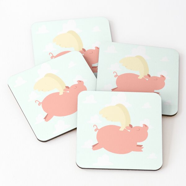 Item preview, Flying Pig designed and sold by avellis illustrations.