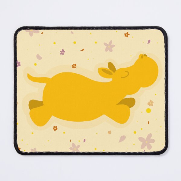 Item preview, Adorable Hippo and Flowers designed and sold by avellis illustrations.