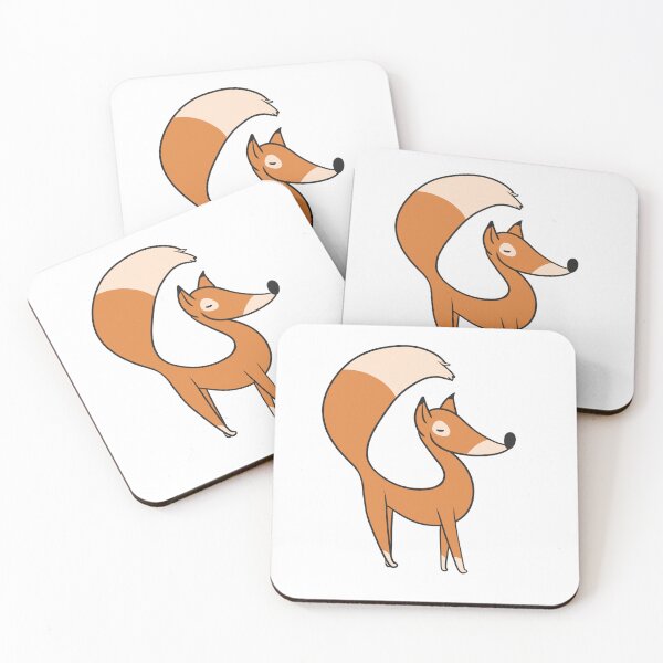 Item preview, Cute Curved-Tail Fox designed and sold by avellis illustrations.