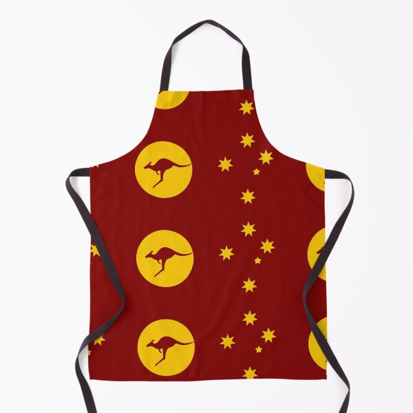 Item preview, Kangaroo Sun alternative flag for Australia. Ochre  designed and sold by Kangaroo Sun.