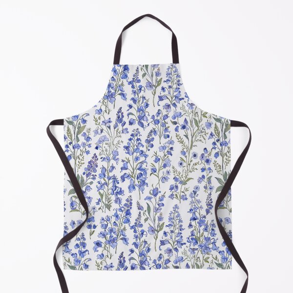 Item preview, Bluebell Flower Seamless Pattern designed and sold by CoolPixels.