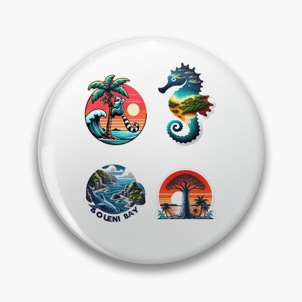 Item preview, Mayotte Island sticker pack designed and sold by FoxinhoSoumaila.