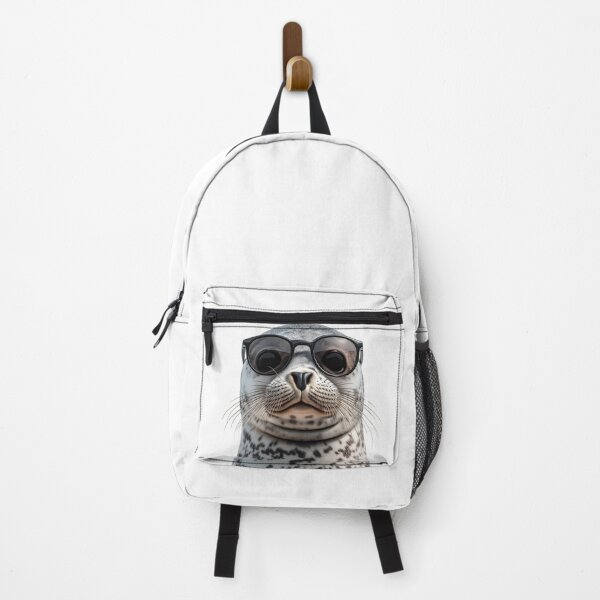 Item preview, Funny cool Harbor Seal wearing sunglasses designed and sold by LazyOwlStore.