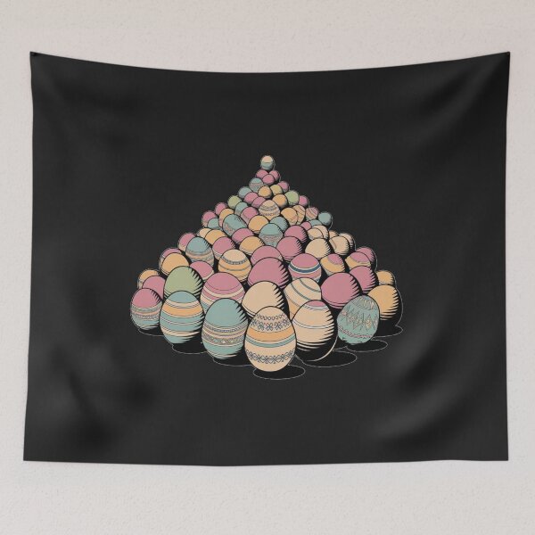 Item preview, Easter Eggs Colorful Happy Greetings Spring Rabbit Bunny designed and sold by Cr320.