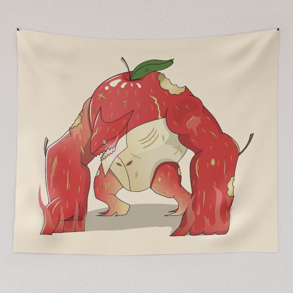 Item preview, Malgron The Apple Kaiju designed and sold by TheMutantPencil.