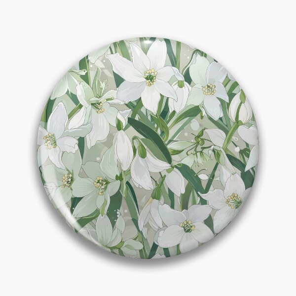 Item preview, Snowdrop Windflower Pattern designed and sold by CoolPixels.