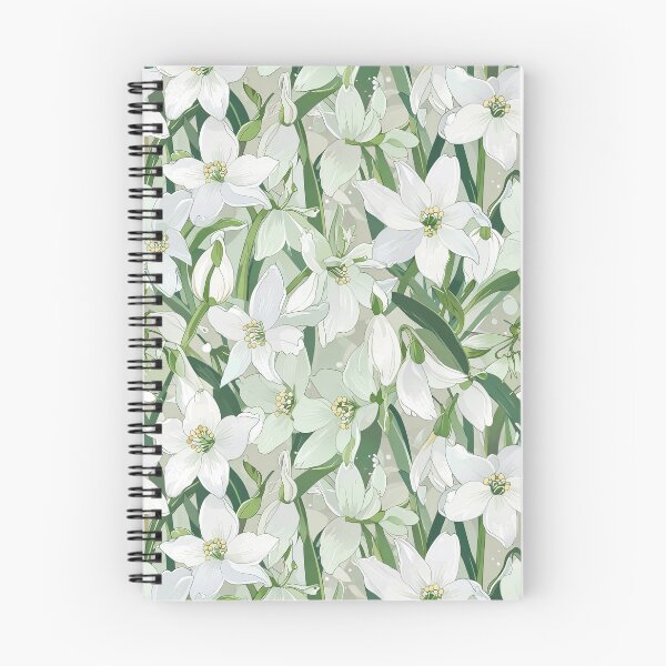 Item preview, Snowdrop Windflower Pattern designed and sold by CoolPixels.