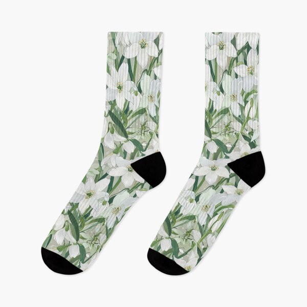 Item preview, Snowdrop Windflower Pattern designed and sold by CoolPixels.