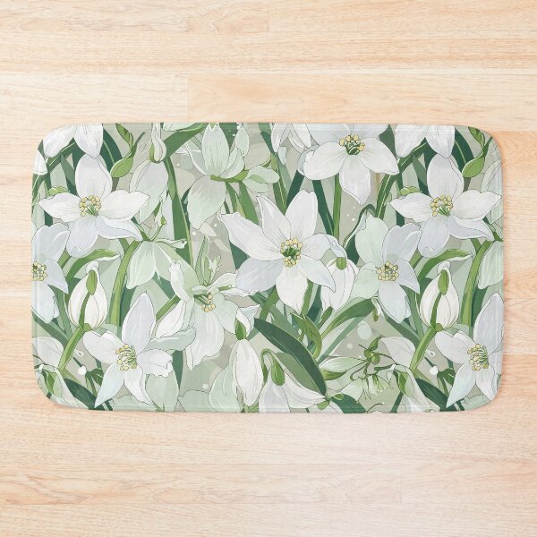 Item preview, Snowdrop Windflower Pattern designed and sold by CoolPixels.