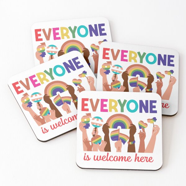 Item preview, everyone is welcome Lgbt designed and sold by Leezimmer.