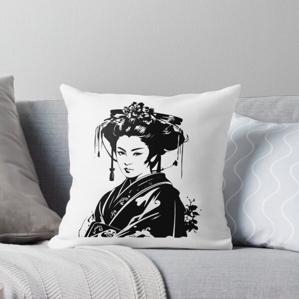 Aperçu de l'œuvre Geisha japonaise, impératrice, reine, dame asiatique, femme, artiste créée et vendue par inkoutninja.