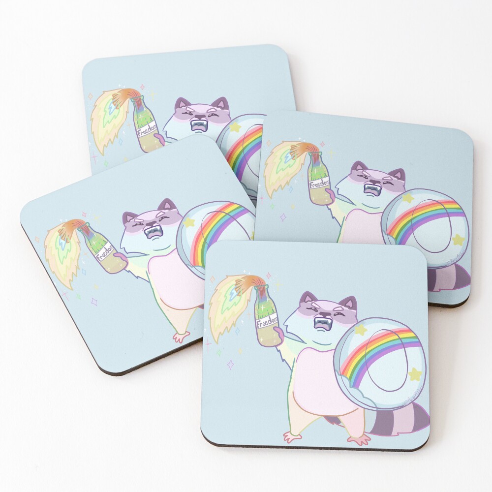 Item preview, Coasters (Set of 4) designed and sold by PyroAshes.