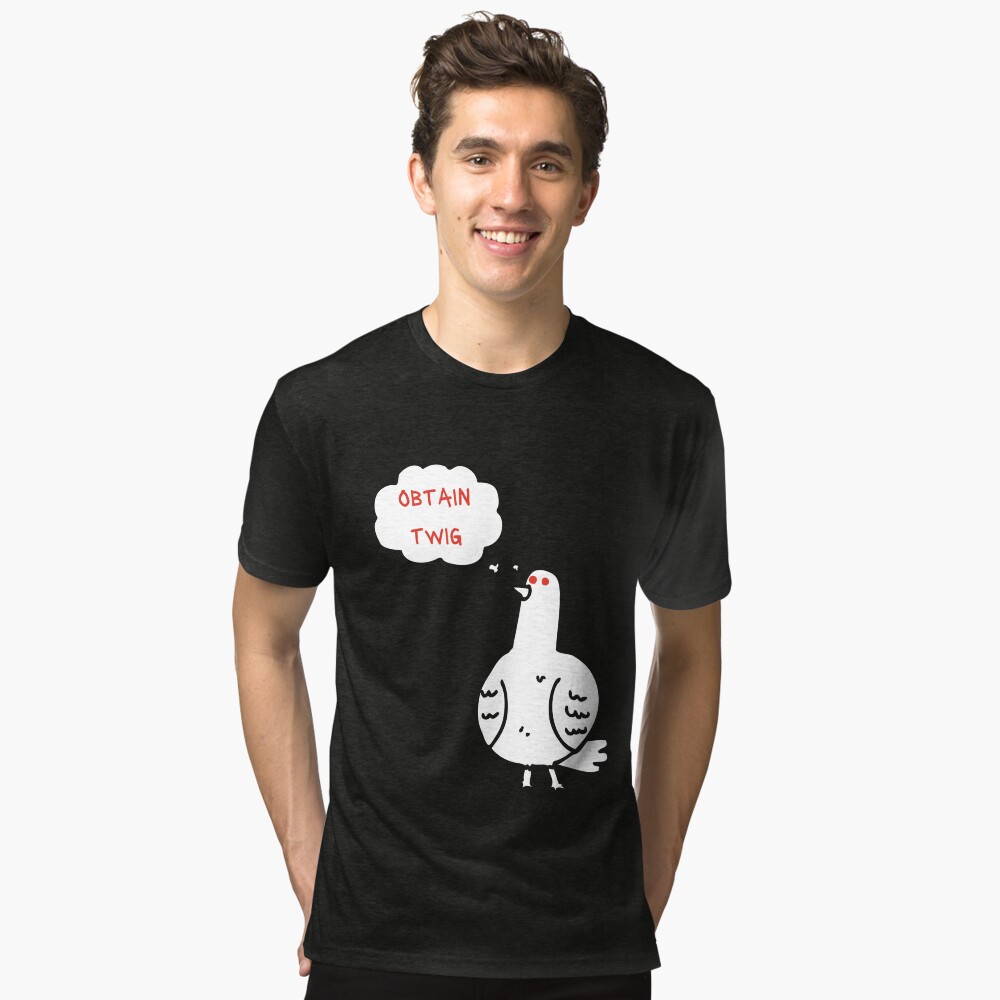 Item preview, Tri-blend T-Shirt designed and sold by SeagullEatChip.