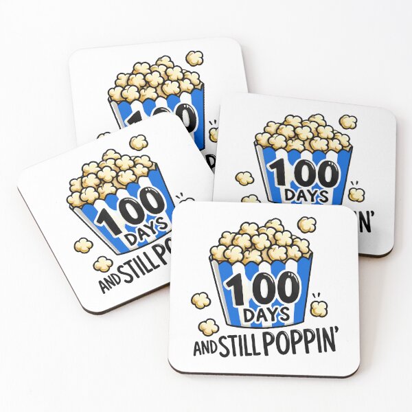 Item preview, 100 Days and Still Poppin Design designed and sold by Promise7Land.