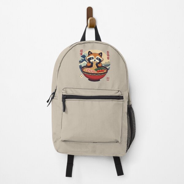 Item preview, Cute Tanuki Eating Ramen T-Shirt – Perfect for Asian Food & Tanuki Lovers! designed and sold by CrafteeTrends.