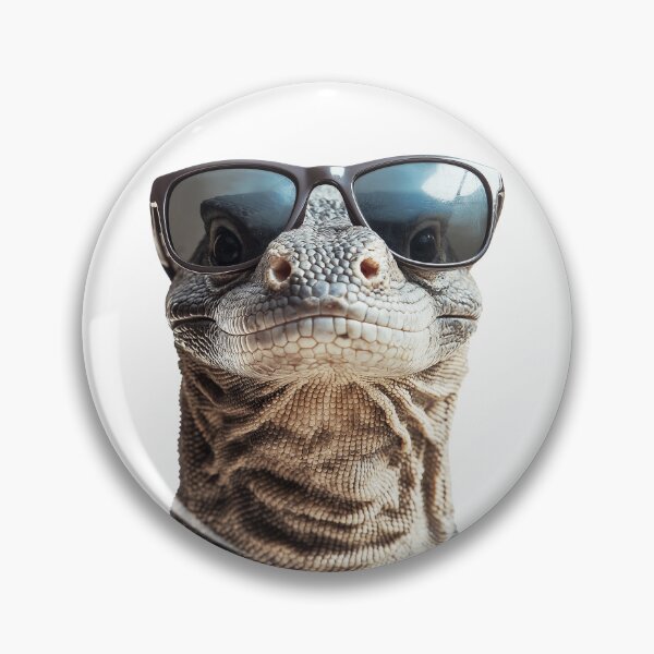 Item preview, Funny cool Komodo Dragon wearing sunglasses designed and sold by LazyOwlStore.