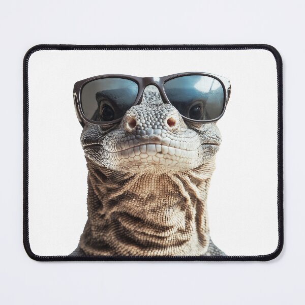 Item preview, Funny cool Komodo Dragon wearing sunglasses designed and sold by LazyOwlStore.