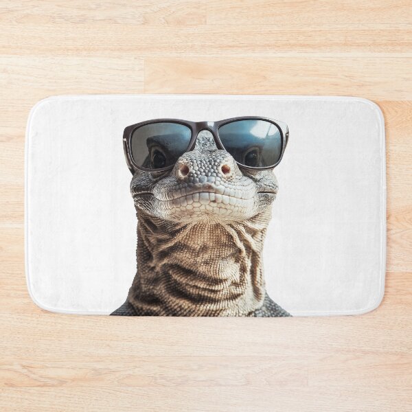 Item preview, Funny cool Komodo Dragon wearing sunglasses designed and sold by LazyOwlStore.