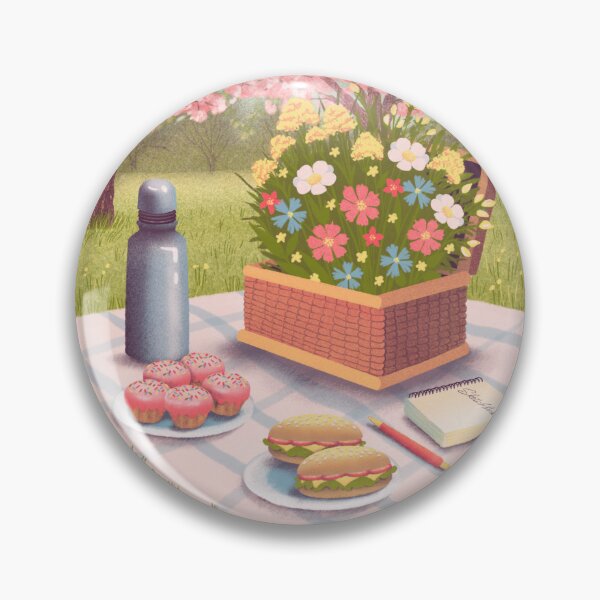 Item preview, Spring picnic designed and sold by MariaPencilArt.