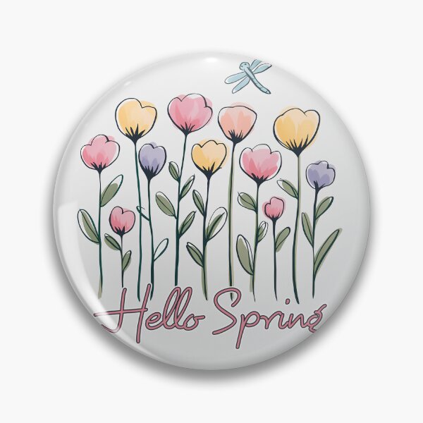 Item preview, Hello Spring  designed and sold by WanderlustCoCo.