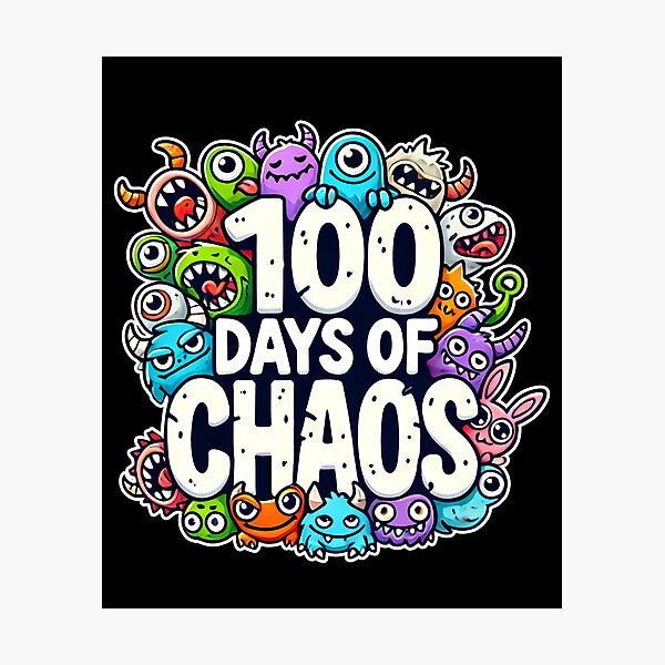 Item preview, 100 Days of Chaos Design designed and sold by Promise7Land.