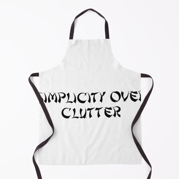 Item preview, Simplicity Over Clutter designed and sold by Ninjacatoff.