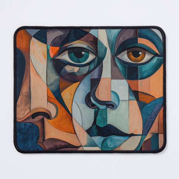 Item preview, 1742 Abstract Faces designed and sold by nikoart001.