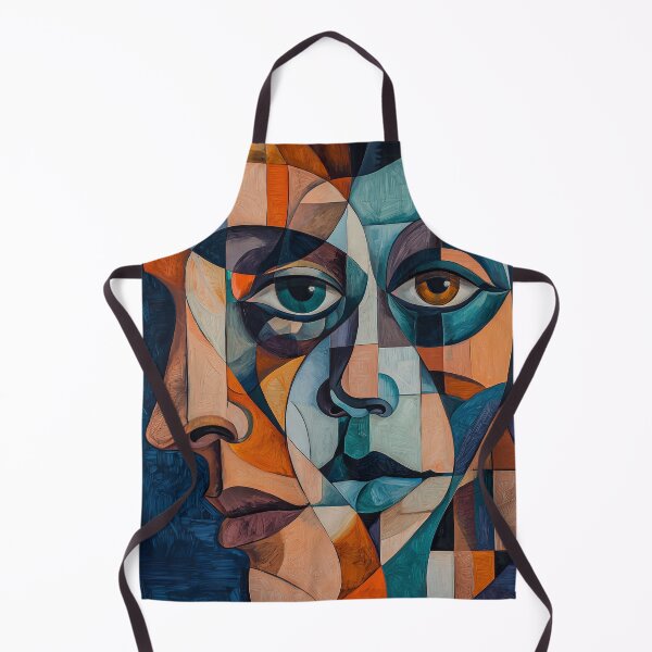 Item preview, 1742 Abstract Faces designed and sold by nikoart001.