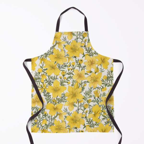 Item preview, St. John’s Wort, yellow flowers pattern designed and sold by CoolPixels.