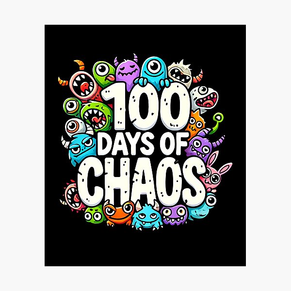 Item preview, 100 Days of Chaos Design designed and sold by Promise7Land.
