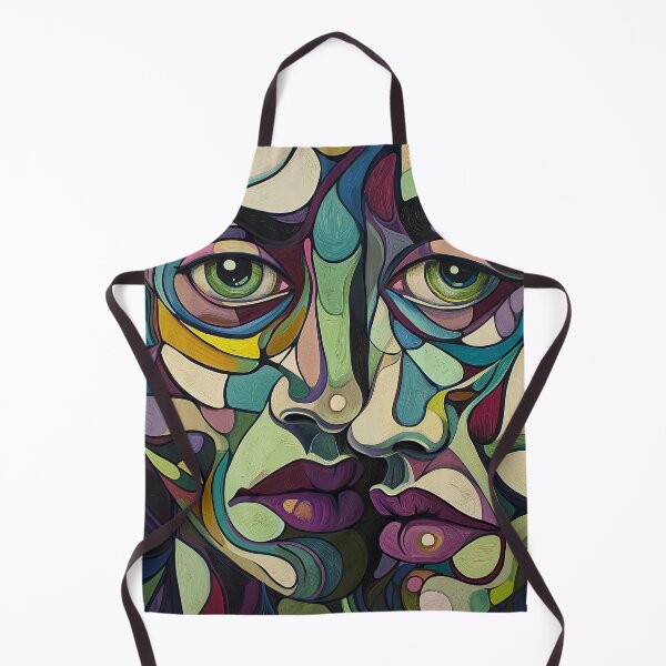 Item preview, 1746 Abstract Faces designed and sold by nikoart001.